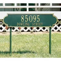 Richmond Horizontal Estate Lawn Two Line