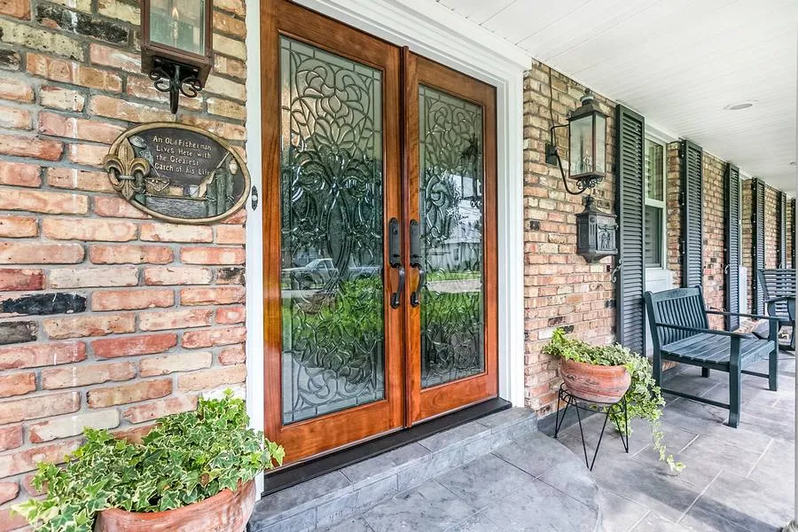 Would you replace these leaded glass doors?