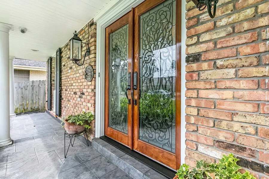 Would you replace these leaded glass doors?