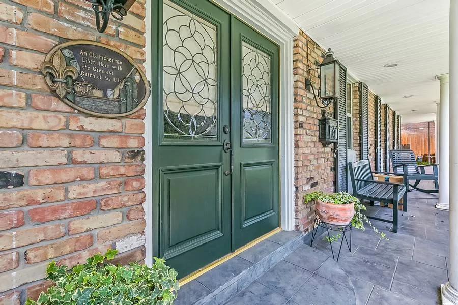 Would you replace these leaded glass doors?