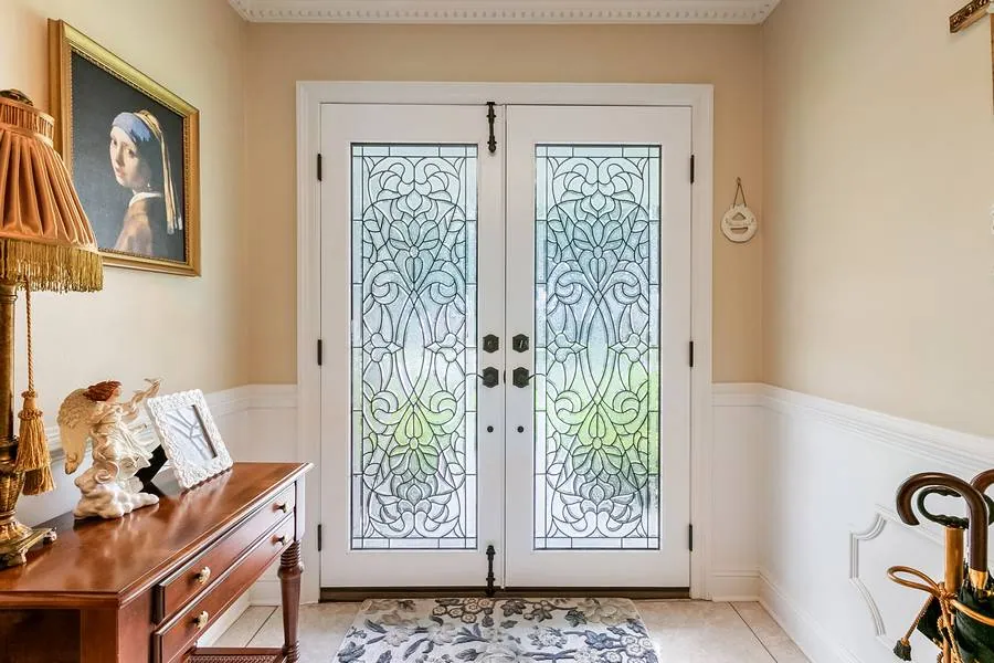 Would you replace these leaded glass doors?