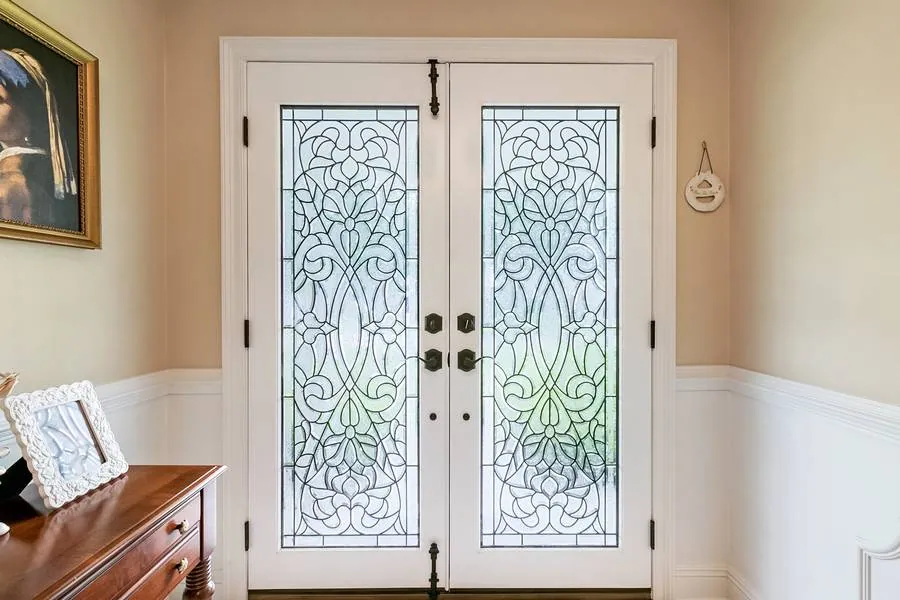 Would you replace these leaded glass doors?