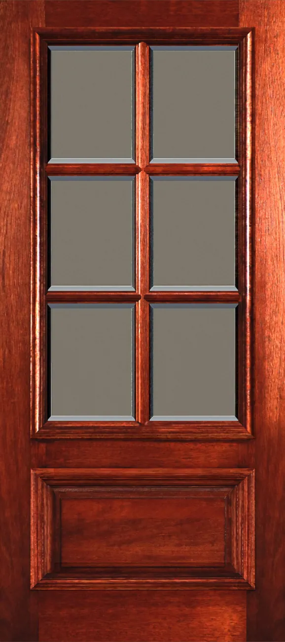 6 Lite 1 Panel – Raised Moulding