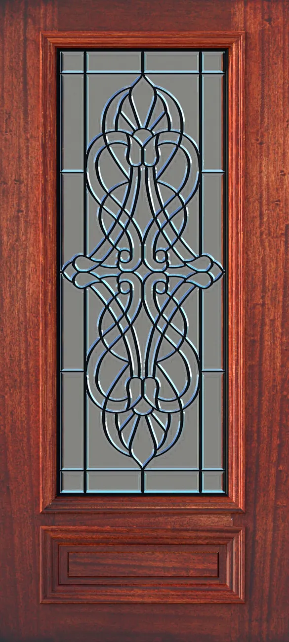 34 Lite – Pinehurst Decorative Glass