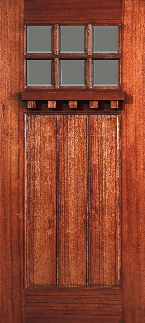 Craftsman – With Shelf – Clear Bevel Glass
