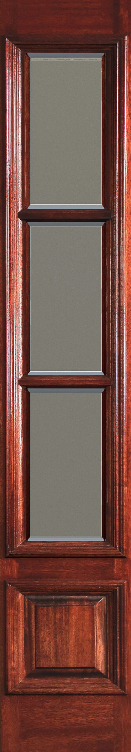1280 TDL - 3 Lite Sidelite - Clear Bevel Glass