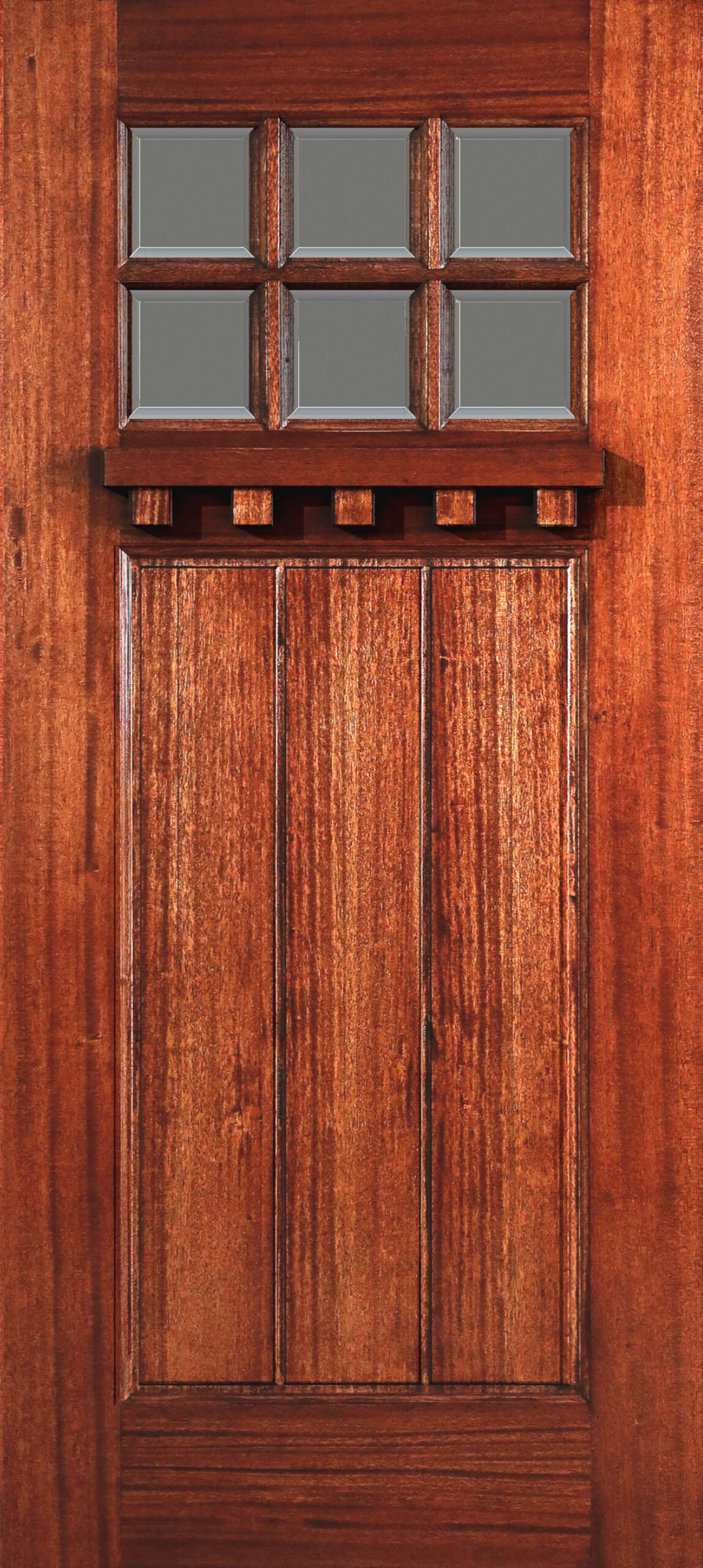 Craftsman With Shelf Clear Bevel Glass 1 600x1339 - Craftsman - With Shelf - Clear Bevel Glass