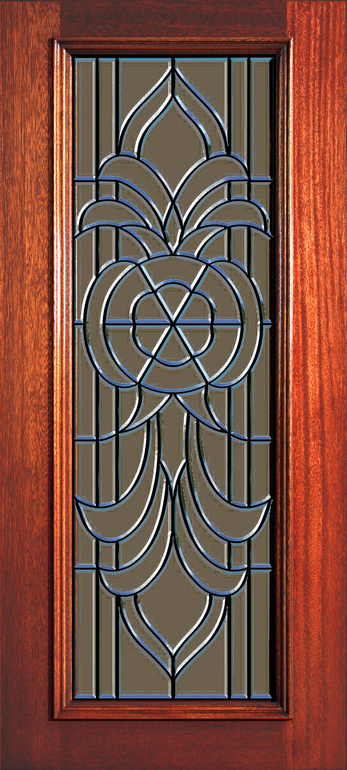 Full Lite Princeton Decorative Glass 203 1 600x1333 - Full Lite - Princeton Decorative Glass