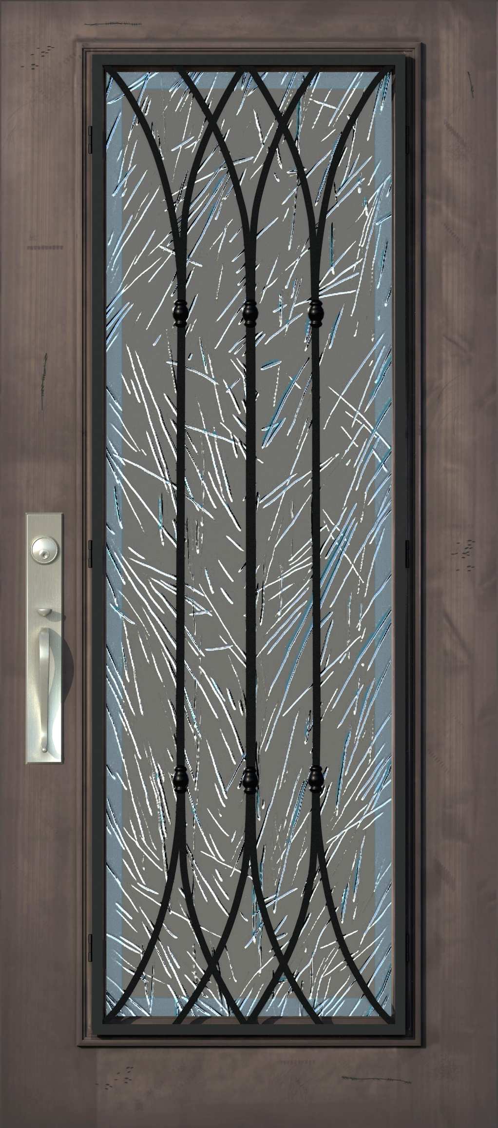 Warwick Knotty Alder Full Lite 68 Antique 600x1358 - Warwick Knotty Alder Full Lite 68-Antique